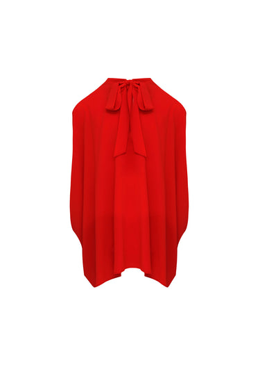 Blusa de capa fluida