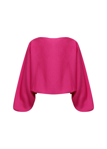 Blusa Sculptural Cocoon