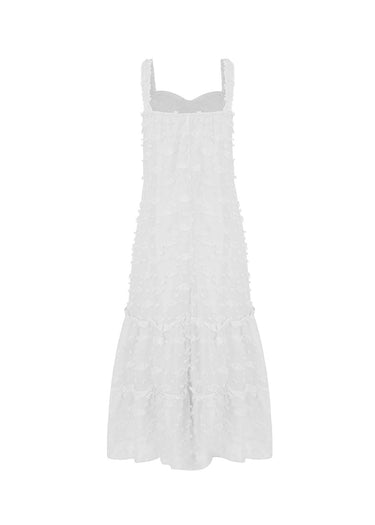 Vestido tipo talego de encaje