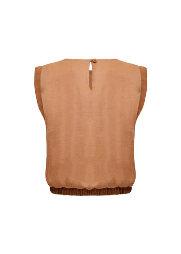 Blusa satinada