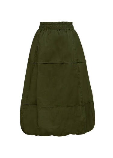 Falda Isla rosa verde