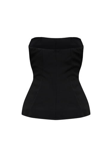 Crop top strapless