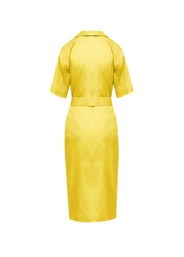 Vestido Mustard Tailored