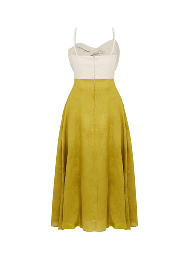 Vestido con Lace Green