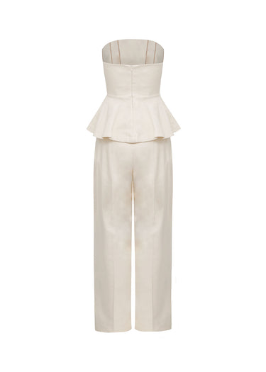 Conjunto Peplum Wide Leg